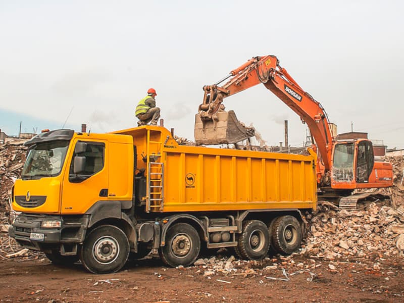 Вывоз строительного мусора